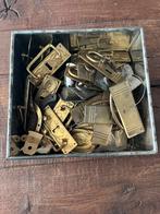 Lot van heel veel slotplaten, meubel beslag, Antiek en Kunst, Ophalen of Verzenden