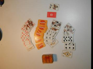 Flyer Gold Leaf miniatuur speelkaarten beschikbaar voor biedingen