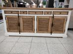 Dressoir white wash 200x90x50, Ophalen of Verzenden, Zo goed als nieuw