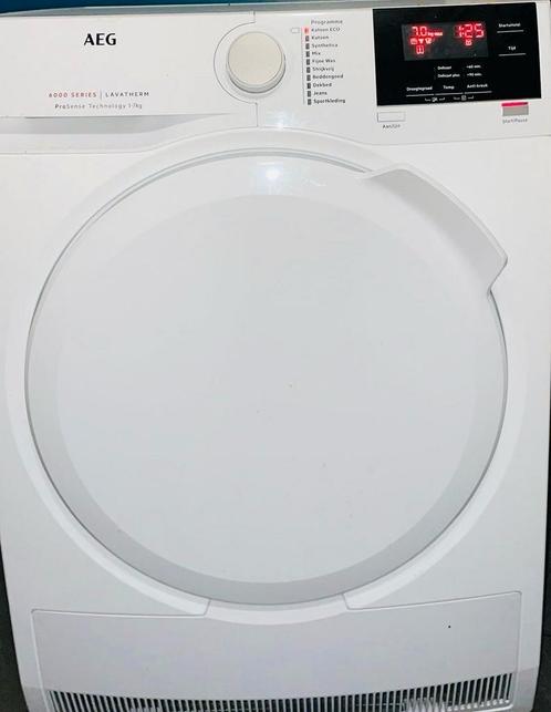 Prachtige AEG Warmtepompdroger 8KG A+++ in goede staat, Witgoed en Apparatuur, Wasdrogers, Zo goed als nieuw, Condens, Voorlader