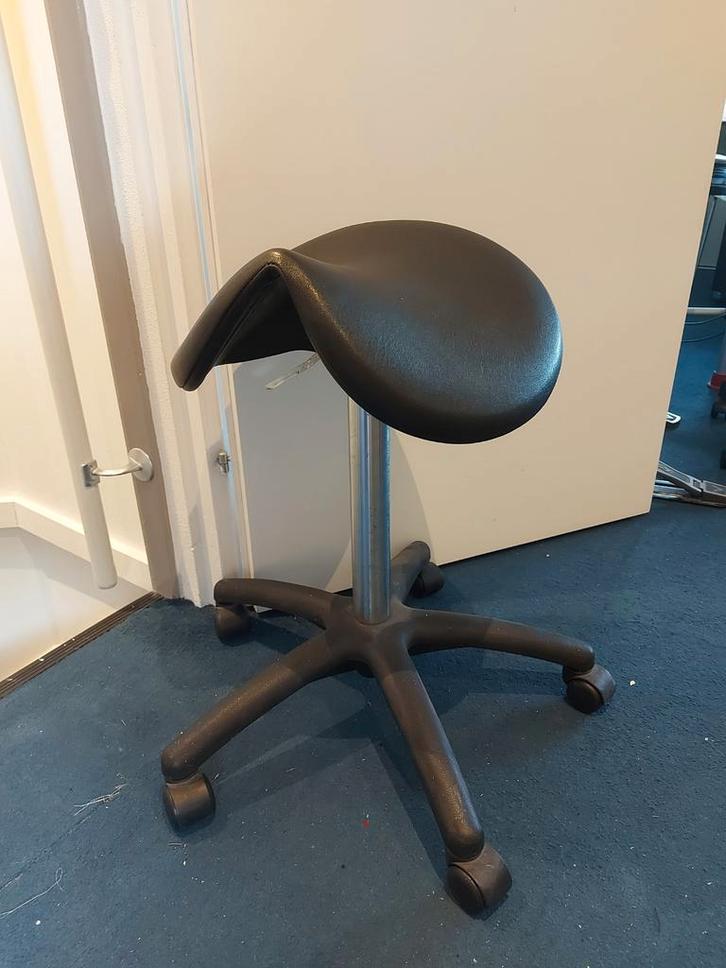 Paardrijzadel Bureaukruk - Verstelbaar, Huis en Inrichting, Bureaus, Ophalen of Verzenden