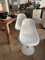 8 Gaber italy Kuip Stoeltjes - Design Klassieker, Ophalen, Kunststof, Gebruikt, Wit