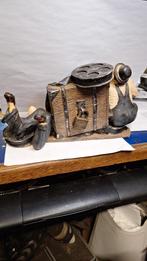 Laurel en Hardy Klok, Ophalen of Verzenden, Gebruikt, Mens