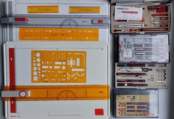 Diverse Rotring artikelen, Hobby en Vrije tijd, Tekenen, Gebruikt, Overige typen, Ophalen of Verzenden