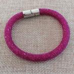 Swarovski Stardust armband - Gemerkt, Ophalen of Verzenden, Zo goed als nieuw, Roze