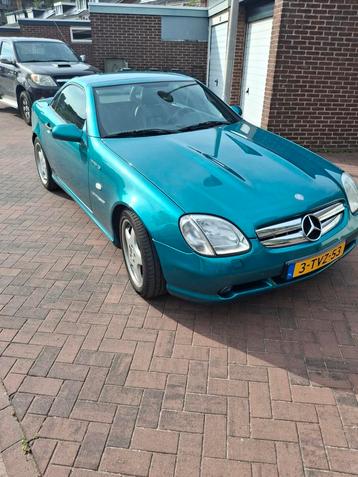 Mercedes-Benz SLK 2.3 Slk230 Kompr Roadster 1998 Groen beschikbaar voor biedingen