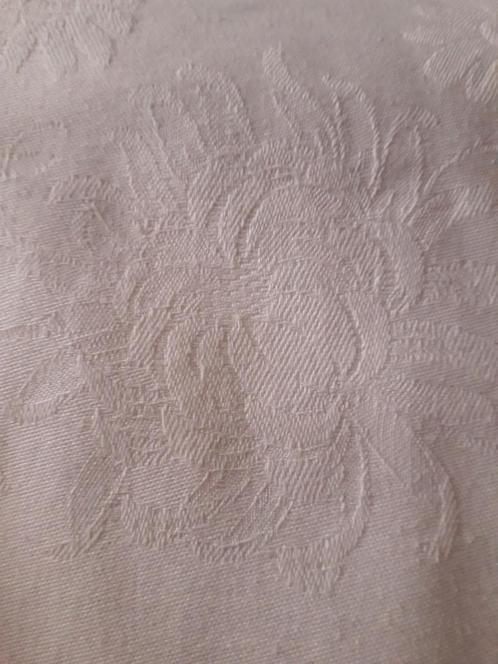 Groot DAMAST geweven tafellaken, Antiek en Kunst, Antiek | Kleden en Textiel, Ophalen of Verzenden