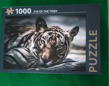 Puzzelmat + tijger puzzel beschikbaar voor biedingen