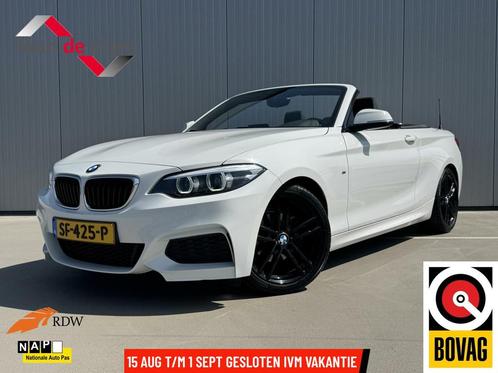 BMW 2-serie Cabrio 218i Executive M-Sport|Navi|NL-Auto, Auto's, BMW, Bedrijf, Te koop, 2-Serie, ABS, Airbags, Airconditioning