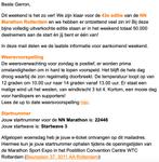 Startbewijs Marathon Rotterdam (Wave 3), Nieuw, Overige merken, Overige typen, Hardlopen