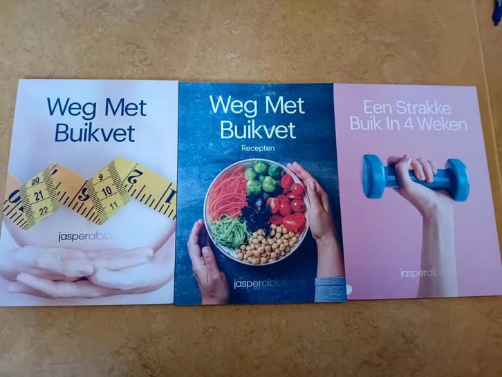 Weg met buikvet - Jasperalblas, Boeken, Gezondheid, Dieet en Voeding, Gelezen, Dieet en Voeding, Ophalen of Verzenden