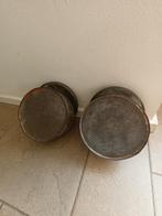 2 zeer oude antieke blikken de Gruyter en Albert Heijn, Verzamelen, Ophalen of Verzenden, Gebruikt, Overige