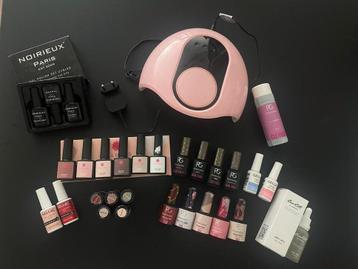 Set gellak inclusief lamp PinkGellac en Neonail beschikbaar voor biedingen