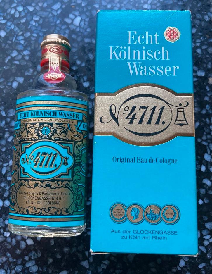 Vintage 4711 Eau de Cologne - Volle Fles, Sieraden, Tassen en Uiterlijk, Uiterlijk | Parfum, Zo goed als nieuw, Ophalen of Verzenden
