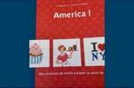 BORDUURBOEK VéRONIQUE ENGINGER AMERICA !, Hobby en Vrije tijd, Borduren en Borduurmachines, Verzenden, Nieuw, Handborduren, Patroon
