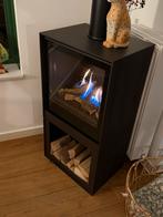 Barbas Box Gas 55 Bellfires Gaskachel Gashaard design modern, Huis en Inrichting, Haarden, Ophalen, Zo goed als nieuw, Vrijstaande haard