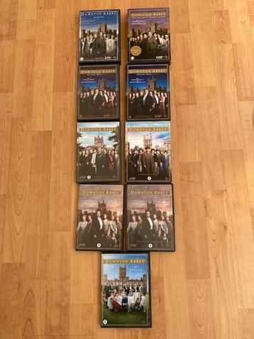 Downton Abbey COMPLEET! 24 dvd's.Seizoen 1 t/m 6 + de Finale beschikbaar voor biedingen