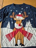 Kersttrui Livergy Maat 52/54 (L), Maat 52/54 (L), Blauw, Ophalen of Verzenden, Gedragen