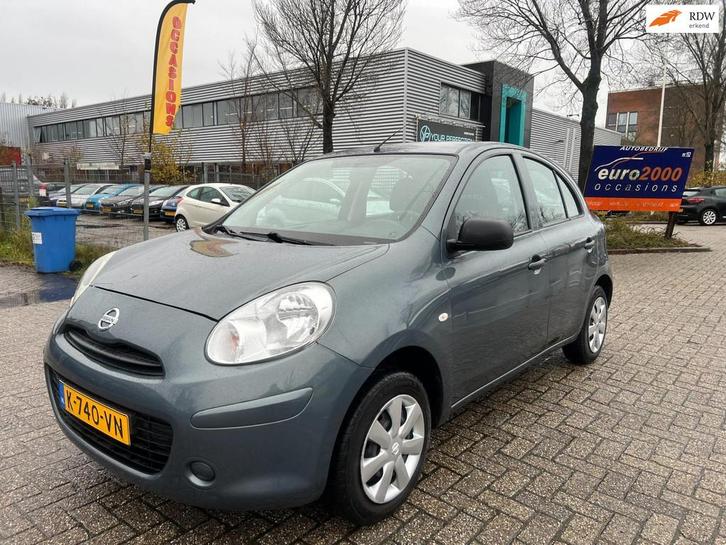 Nissan Micra 1.2 Acenta - AIRCO - NIEUWE JAAR APK - 2013 !, Auto's, Nissan, Bedrijf, Te koop, Micra, ABS, Airbags, Airconditioning