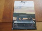Folder Volvo 142, Volvo 144 12-1967, Boeken, Auto's | Folders en Tijdschriften, Volvo, Zo goed als nieuw, Volvo, Ophalen of Verzenden