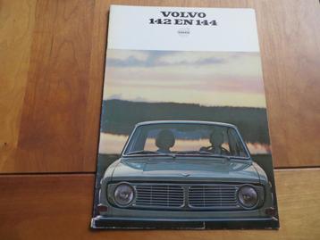 Folder Volvo 142, Volvo 144 12-1967 beschikbaar voor biedingen