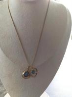 2 prachtige antieke goudkleurige hangers., Verzenden, Overige materialen, Ketting