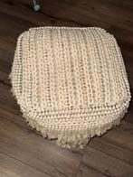 Ibiza style poef, Huis en Inrichting, Minder dan 50 cm, Vierkant, Minder dan 50 cm, Ophalen of Verzenden