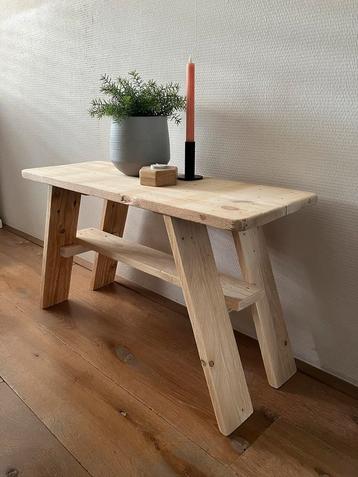 Houten Bankje Uniek ontwerp NIEUW beschikbaar voor biedingen