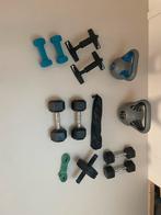 Complete fitness set voor home workout, Sport en Fitness, Ophalen of Verzenden, Zo goed als nieuw, Dumbbell