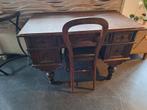 Prachtig antiek bureau met stoel, Ophalen, Gebruikt, Onbekend, Onbekend