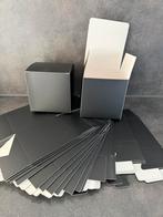 Nieuwe zwart en witte geschenkdozen 12 stuks !, Doos, Opvouwbaar, Minder dan 50 cm, Ophalen of Verzenden
