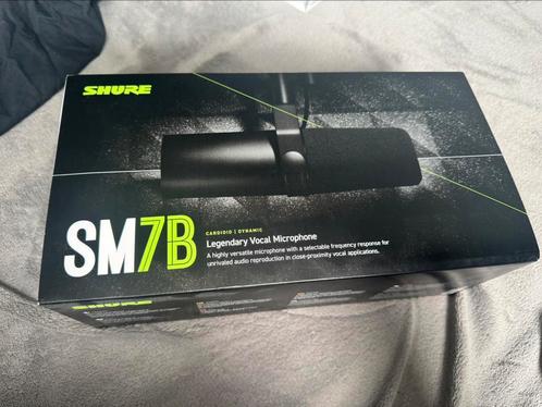 Te koop shure SM7B, Muziek en Instrumenten, Microfoons, Zo goed als nieuw, Studiomicrofoon, Ophalen of Verzenden
