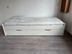 Eenpersoonsbed met losse lades, Ophalen, Eenpersoons, Wit, 200 cm