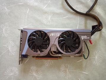 Videokaart pc:  MSI N560GTX Twin Frozr II/OC (model v238) beschikbaar voor biedingen