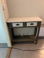 Sidetable,  smal formaat, Ophalen, Gebruikt, 50 tot 100 cm, Overige houtsoorten