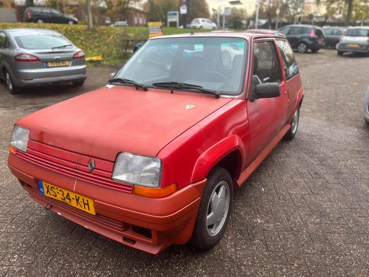 Renault  5 GT Turbo - Project - Gereviseerde motor, Auto's, Oldtimers, Particulier, Renault, Benzine, Hatchback, Handgeschakeld