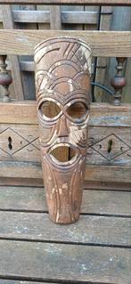 Houten Tiki Masker, Ophalen of Verzenden