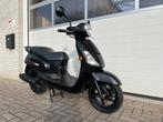 ZGAN.: Sym Fiddle 2 Bromscooter. 45km. 4T. Mat/ Glans zwart, Fietsen en Brommers, Scooters | SYM, Ophalen, Maximaal 45 km/u, 49 cc