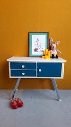 Vintage kinderledikant, spijlen bedje, Frans ledikantje, Ophalen, Gebruikt, Vintage, Ledikant