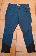 Lemieux rijbroek met grip izgst blauw met leuke details, Dieren en Toebehoren, Paardrijkleding, Ophalen, Gebruikt, Dressuur, Onderkleding