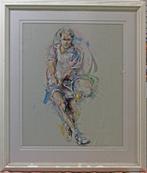 Tennisser, ingelijst 117 x 100cm / Twan van de Vorstenbosch, Ophalen