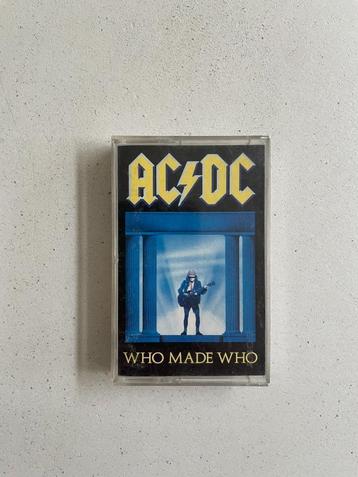 AC/DC - Who made who (cassette) beschikbaar voor biedingen