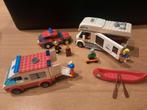 Legoset caravan, brandweer en ambulance, Kinderen en Baby's, Speelgoed | Duplo en Lego, Ophalen, Zo goed als nieuw, Complete set