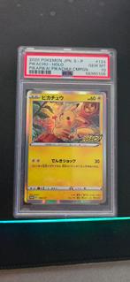 Pokemon TCG - Pikachu Psa 10 PikaPika campaign promo GemMint, Ophalen of Verzenden, Zo goed als nieuw, Losse kaart