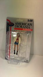 Hip hop girl 3 figuur American diorama 1.18, Overige merken, Auto, Ophalen of Verzenden, A