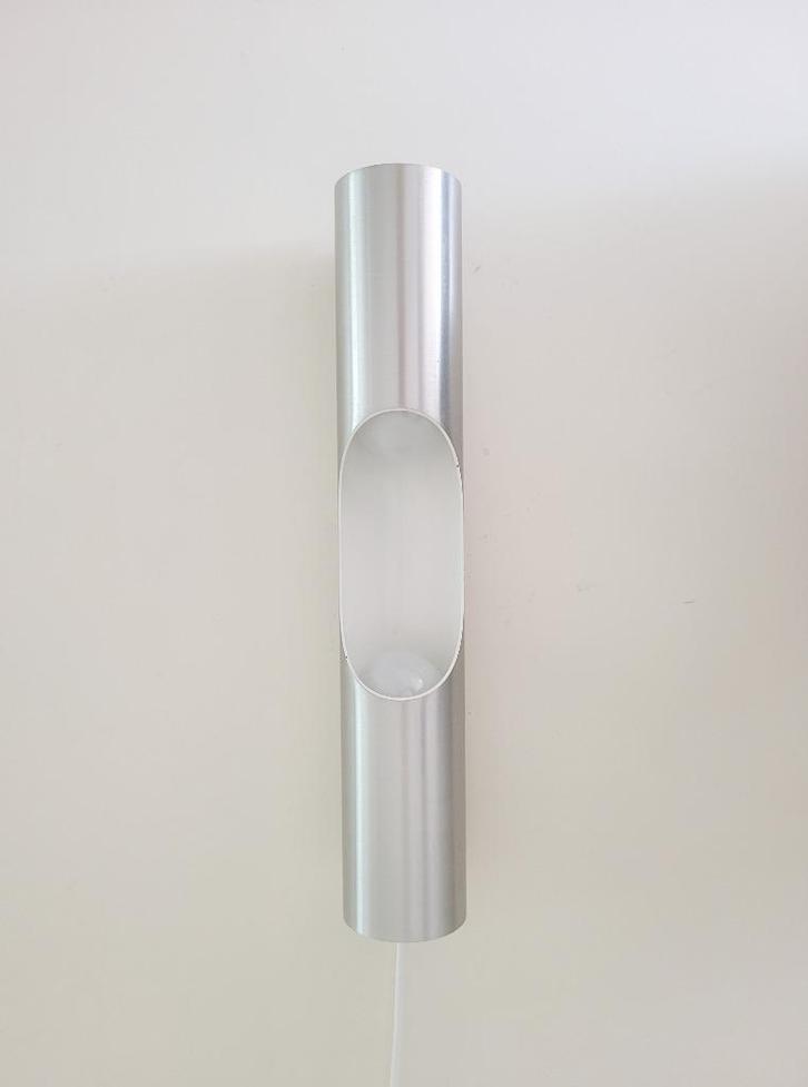 Vintage Fuga wandlamp van Maija Liisa Komulainen voor Raak, Huis en Inrichting, Lampen | Wandlampen, Gebruikt, Metaal, Ophalen of Verzenden