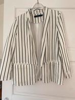 Gestreepte blazer zwart/wit VERA MODA maat M, Kleding | Dames, Jasjes, Kostuums en Pakken, Maat 38/40 (M), Vero Moda, Wit, Ophalen of Verzenden