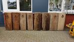 Oude hardhouten zuilen meerpalen kunstwerk vaas beeld, Verzenden, Nieuw, Hout, Overige typen