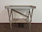 Tuinwerktafel - oppottafel, Huis en Inrichting, Tafels | Sidetables, Ophalen, Gebruikt, 50 tot 100 cm, 25 tot 50 cm