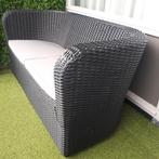 Bankje voor tuin of balkon, Tuin en Terras, Ophalen, Gebruikt, Kunststof